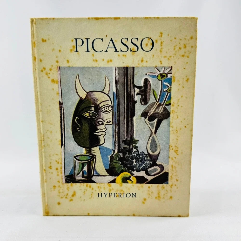 Vintage Picasso Hyperion Miniatures Art Book Hardcover Italy for Cut Out Project